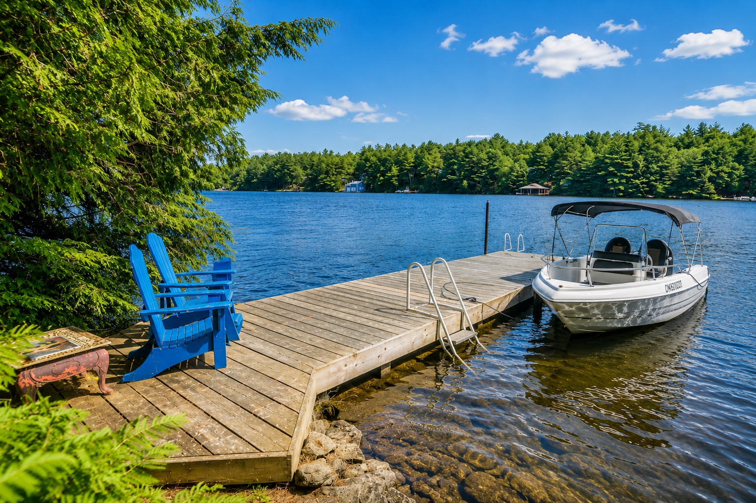Dock MAGICAL LAKE MUSKOKA