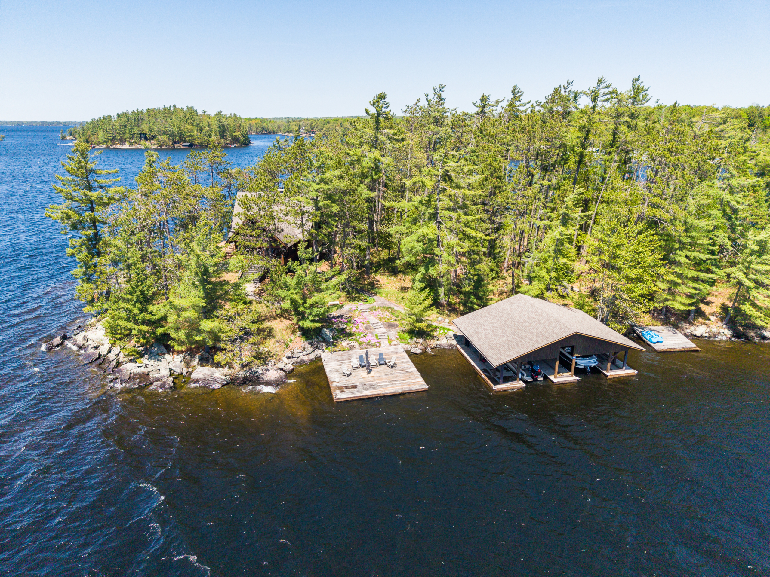 ROCKWOOD ISLAND, LAKE MUSKOKA